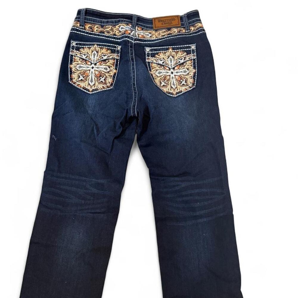 Westfield eagle jeans with embroidered